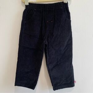 VINTAGE Disney Kids Navy Corduroy Trousers 24M
